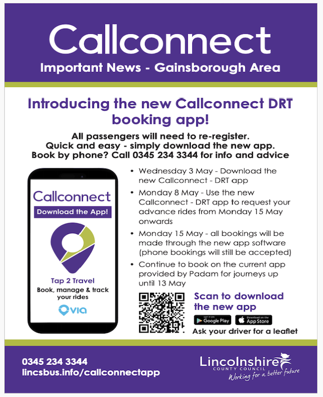 Callconnect Bus app