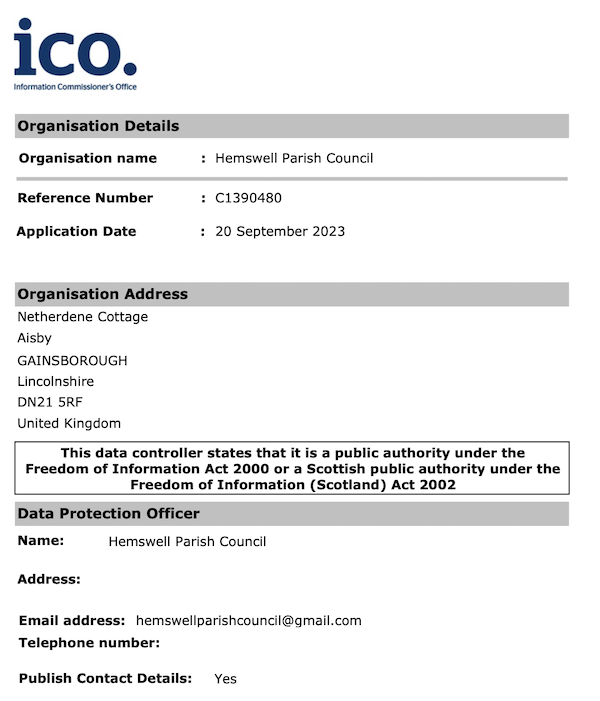 Image of ICO Certificate