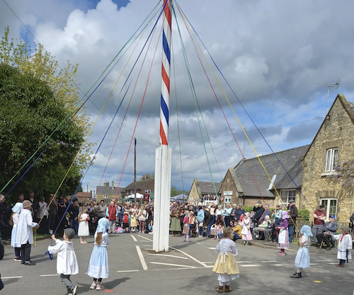 Maypole Dancing