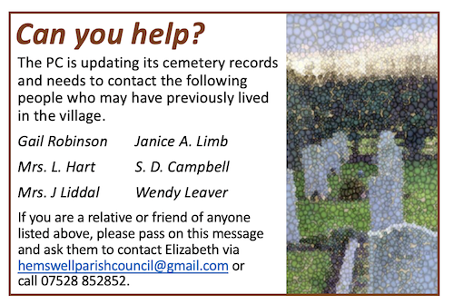 People to contact
