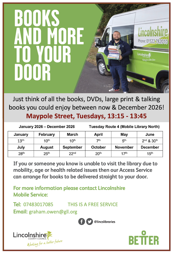 Dates for library visit