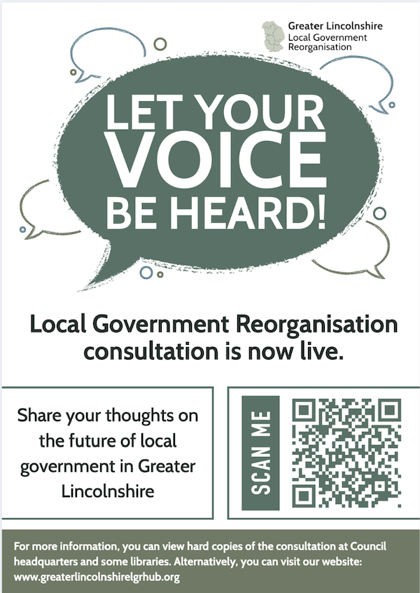 Poster for Local Gov. reorganisation